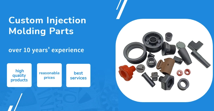 Custom OEM Nylon ABS PP PE PC PVC Custom Plastic Injection Molding Plastic Molded Parts